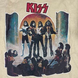 AUTHENTIC 1977 Kiss Concert T